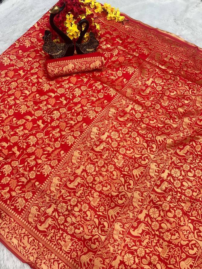 SF 647 By Shubh Designer Banarasi Silk Sarees Wholesale Clothing Suppliers In India